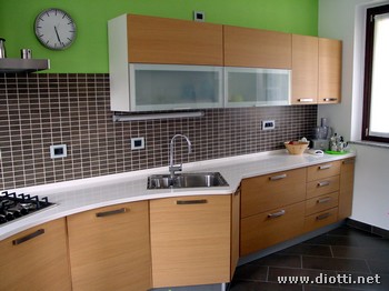 Sfera light oak kitchen Cerro Maggiore 3
